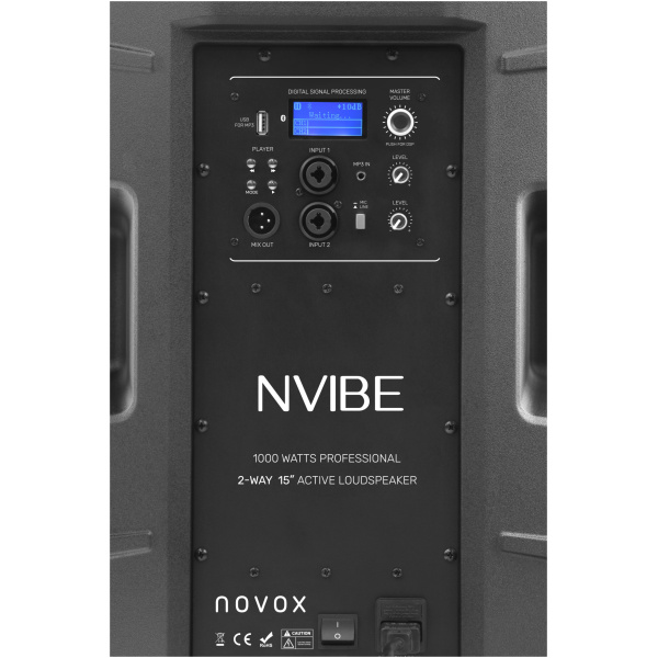 Novox N-VIBE 15 - kolumna aktywna 500W - obrazek 4
