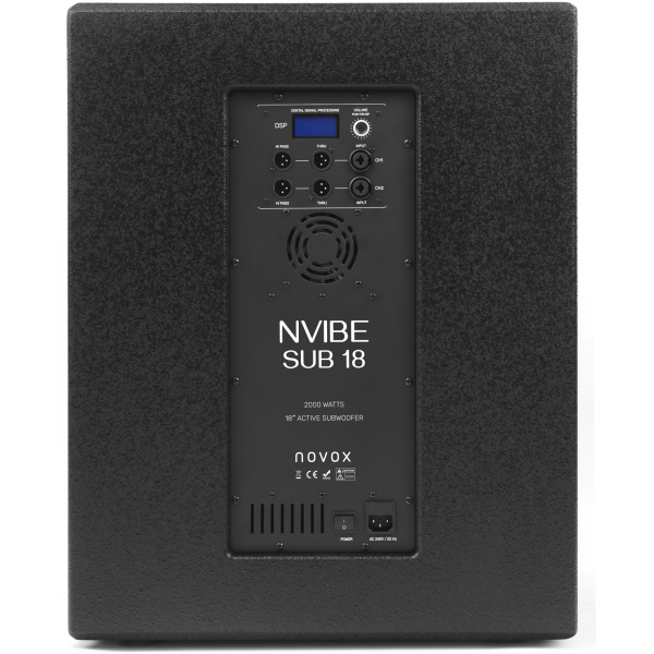 Novox N-SUB 18 - subbas aktywny 1000W - obrazek 2