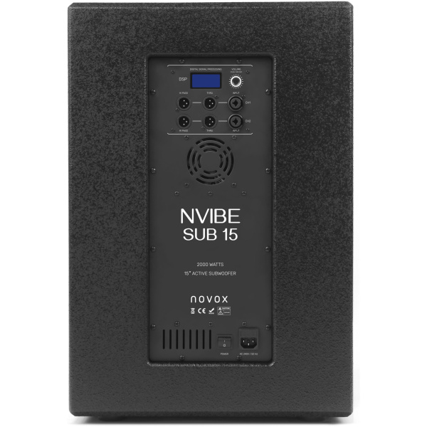 Novox N-SUB 15 - subbas aktywny 800W - obrazek 2