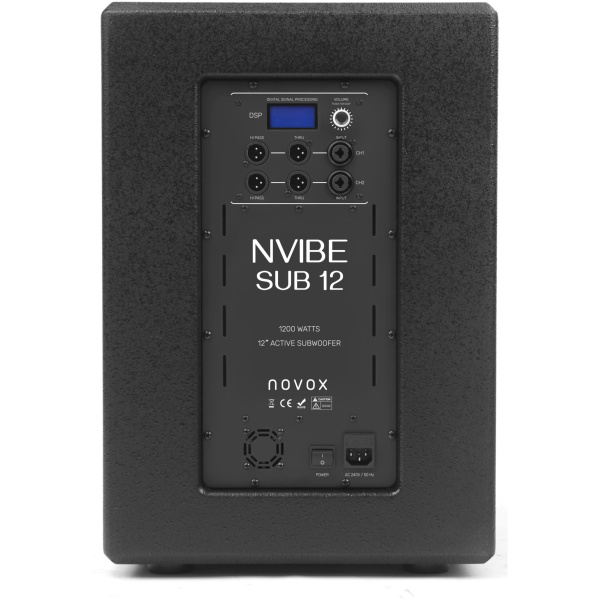 Novox N-SUB 12 – Professional Powered Subwoofer 600W - Image 2